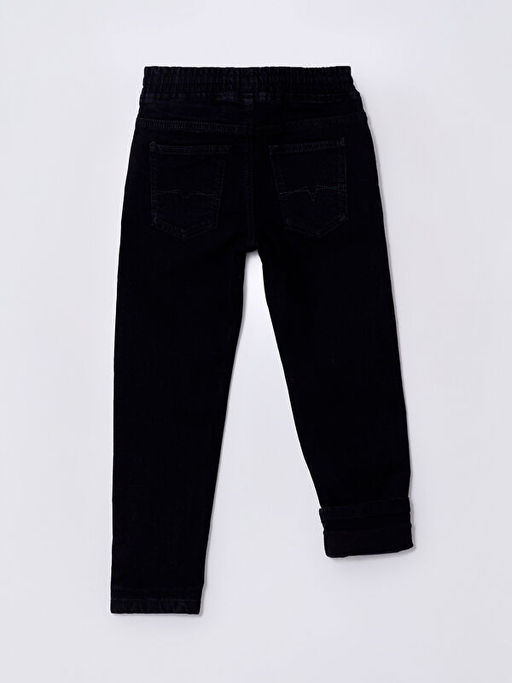 Beli Lastikli Basic Astarl? Erkek ?ocuk Jean Pantolon - Waikiki фото 3