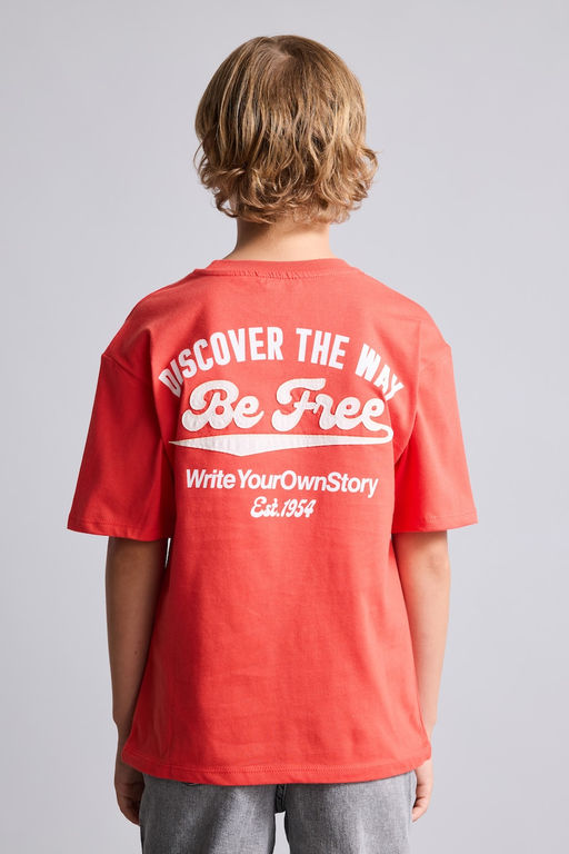 Overshirt Fit Bask_l_ _ocuk Ti__rt - Defacto фото 5