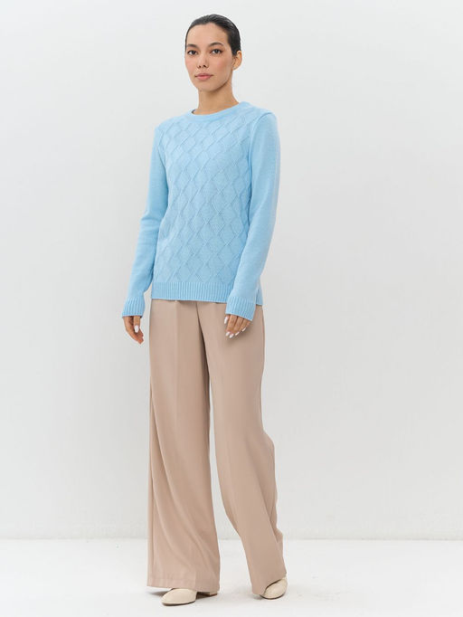 Джемпер женский 5242-41401. 3200331 холодный голубой