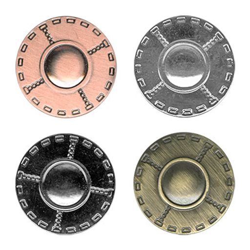 Пуговица Micron BJ 005 джинсовые 17 мм 24 шт