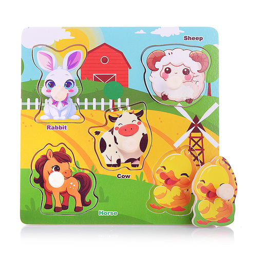 Пазл-вкладыш "Ферма"