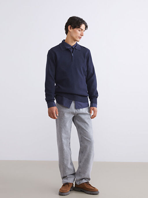 Baggy Fit Erkek Jean Pantolon