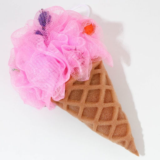 Подарочный набор косметики SWEET GIFT, гель для душа 300 мл и мочалка, Чистое счастье