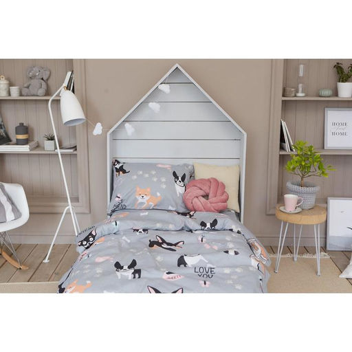 Постельное бельё 1.5-спальное «Этель» Best friend, бязь