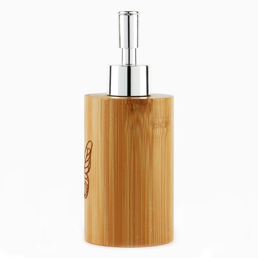 Дозатор для жидкого мыла Бабочка деревянный, 160 мл. - See you home фото 2