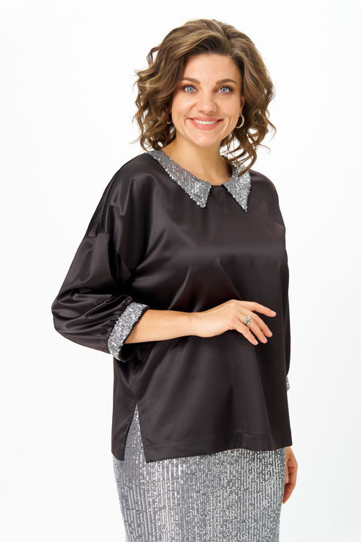 Блуза ANDINA CITY 5046-25 черный