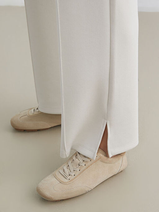 Dar Fit Pa?as? Y?rtma?l? Kad?n Pantolon