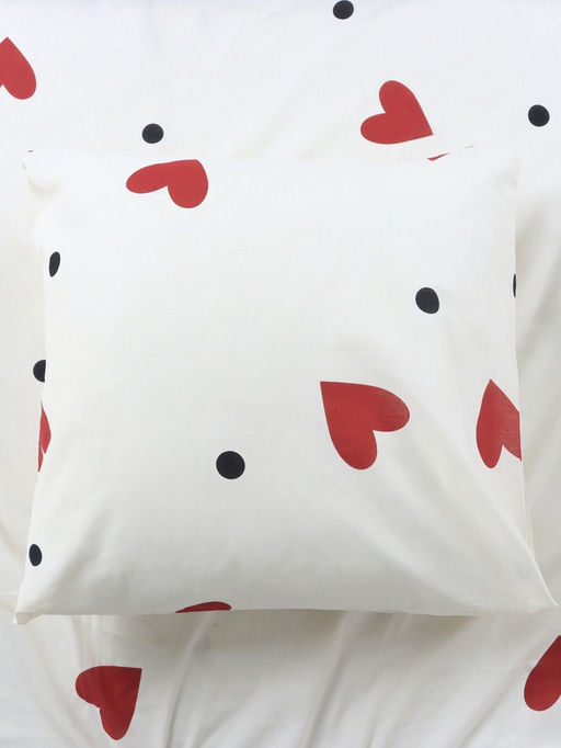 Постельное бельё "Этель" 1.5 сп First love 143*215 см,150*214 см, 70*70 см -2 шт, бязь 125 г/м2, хл 100%