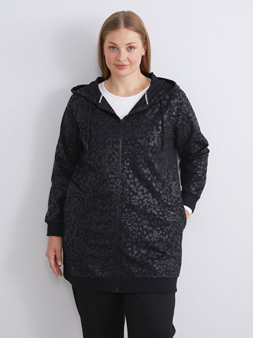 Kap??onlu Desenli Kad?n H?rka