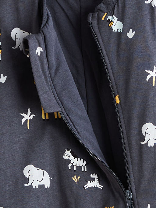 1 .6 Tog Bask?l? Erkek Bebek Uyku Tulumu