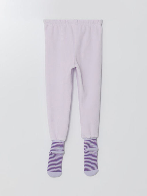 Beli Lastikli ?orapl? K?z Bebek Pijama Alt - Waikiki фото 3