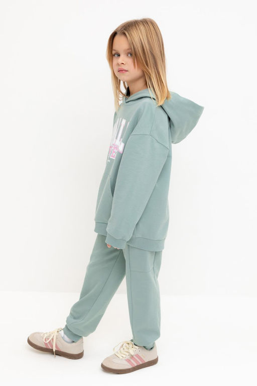 КР 400783/голубой прибой брюки для дев