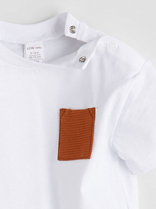 Bisiklet Yaka Erkek Bebek Ti??rt ve ?ort 2li