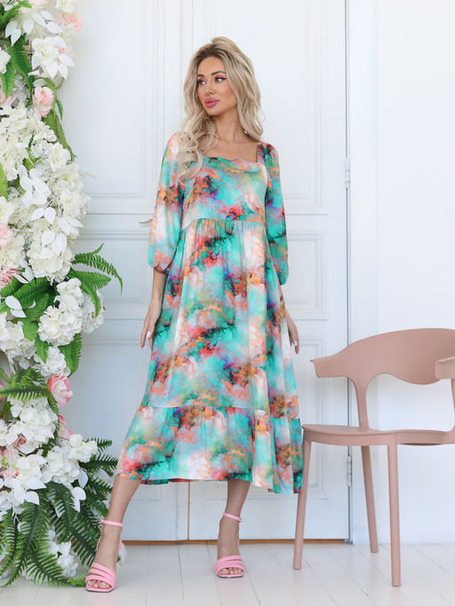 Платье П4-5504/2 - Wisell фото 3