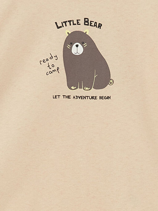 Bal?k?? Yaka Uzun Kollu Erkek Bebek Ti??rt - Waikiki фото 2