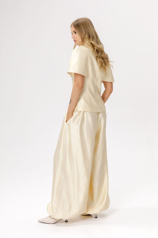 Брюки Pirs 6671 сливочный