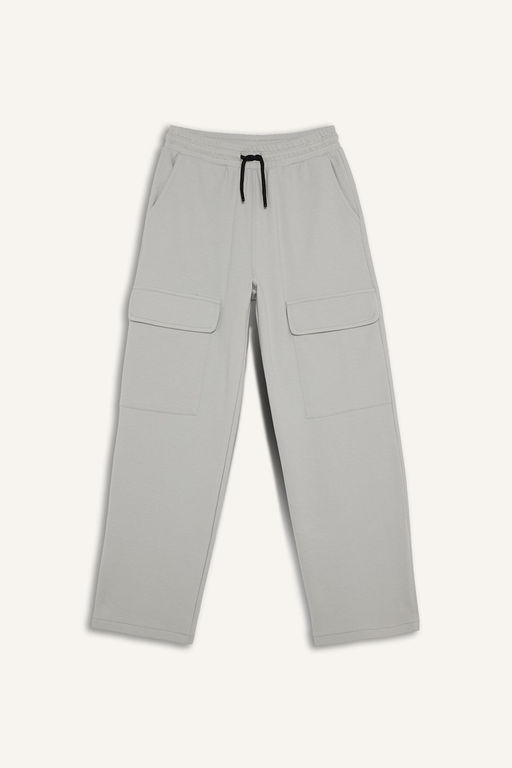 %100 Pamuk Loose Fit Beli Lastikli E_ofman Alt_ Erkek _ocuk - Defacto фото 6
