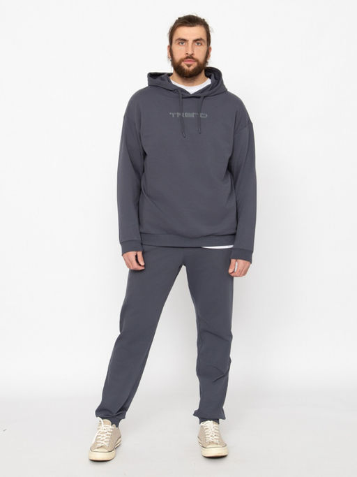 CRB wear/CWMM 60322-48 Толстовка мужская,темно-серый/Ex.Cherubino  фото 2