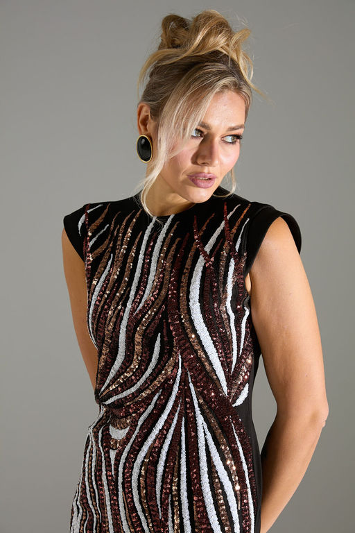 Платье LM М 46 красное и белое