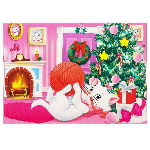 Цена за 2 шт. Коробка складная, 21 х 15 х 5 см С Новым годом, Коты аристократы - Disney фото 10