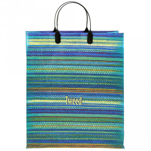Пакет подарочный мягкий пластик с пластиковой ручкой 30х40см Твид, 150 мкм, ламинированный (Россия) - Домашняя Мода фото 2
