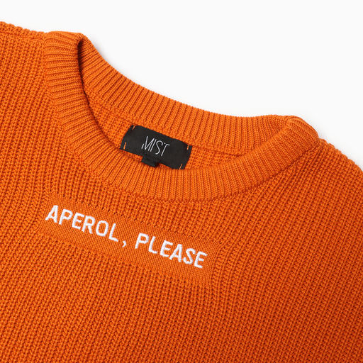 Джемпер женский MIST Aperol, оранжевый, размер 40-42 (S)