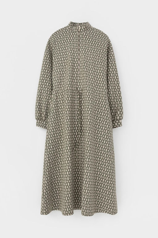 ЕВТ 5054/оливковый серый,ромбики платье жен