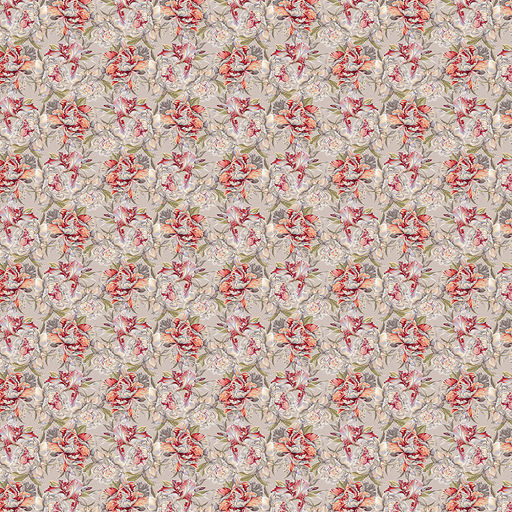 "Душистый пион К" Скатерть 180х145см, длина стола до 140см, на 6 персон, хлопок "Премиум" 186г/м2, "Домашняя мода" (Россия)