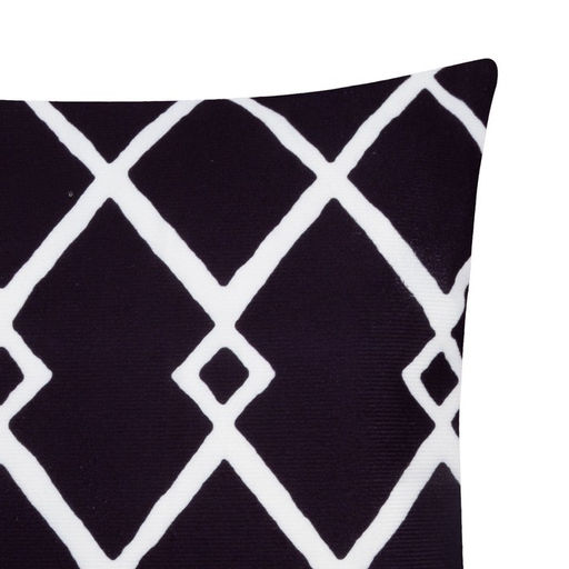 Наволочка декоративная Этель Геометрия Орнамент 40х40 см, велюр  фото 2