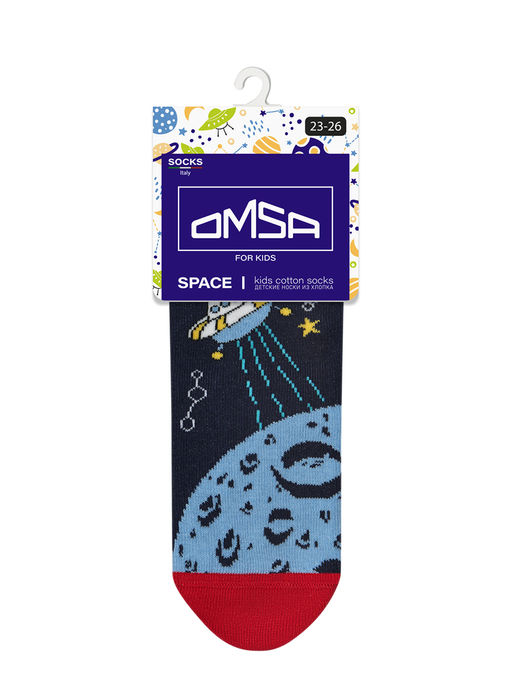(Omsa) Calzino 23P80 (космос)