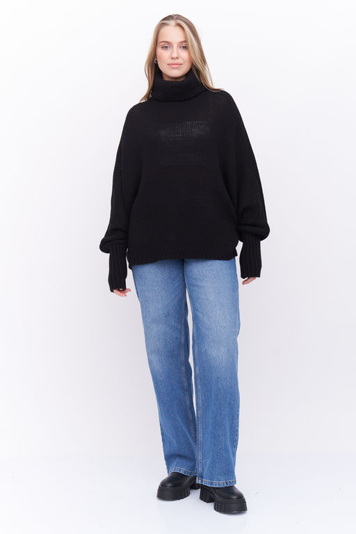 Джемпер Д 2945/черный - Текстильная мануфактура фото 6