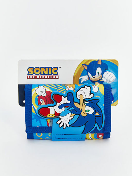 Sonic Bask?l? Erkek ?ocuk C?zdan