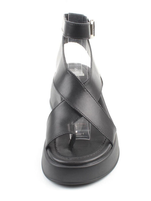 08-XT148-011 BLACK Босоножки женские (натуральная кожа) - Фабричный китай фото 6