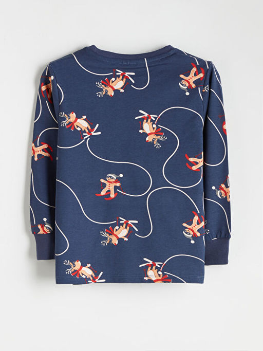 Y?lba?? Temal? Erkek ?ocuk Pijama Tak?m?