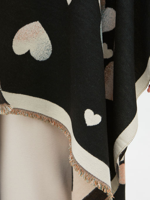 в составе ШЕРСТЬ и КАШЕМИР Большой, мягкий, теплый двусторонний палантин - Tantino фото 7