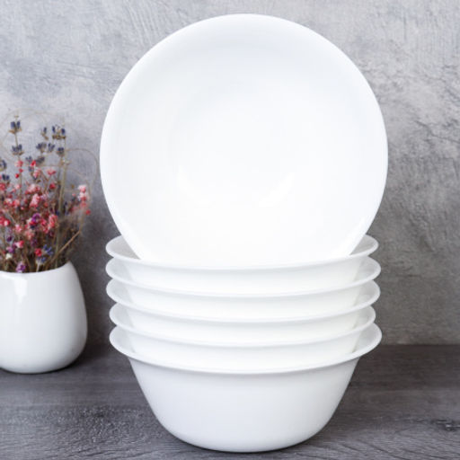 Набор салатников 6 штук 300 мл 127 мм Глэйд / FLPW50 (WHITE) /уп 12/ - Галеонтрейд фото 2