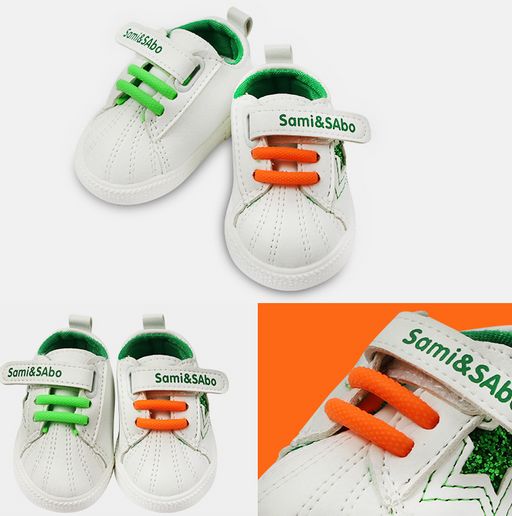 Силиконовые ШНУРКИ круглые салатовые 16 шт.(2341) - Мой органайзер фото 2