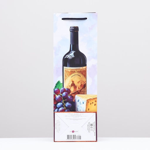 Пакет подарочный Ужин 12 х 36 х 8,5 см - Simaland фото 2