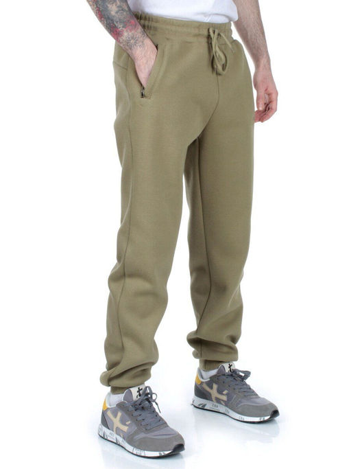 C43BR KHAKI Брюки спортивные мужские (90% хлопок, 10% полиэстер)