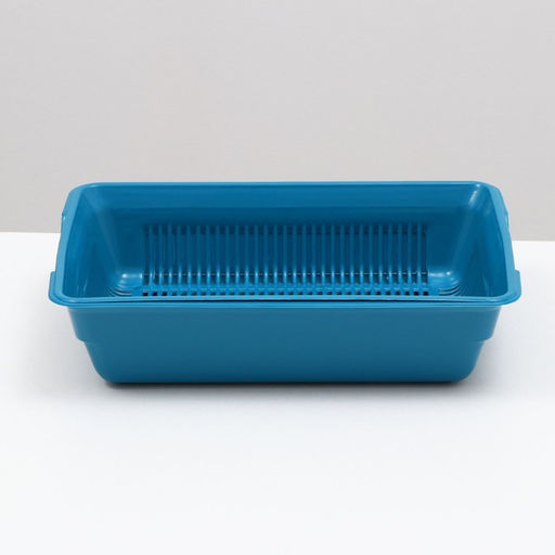 Туалет глубокий с сеткой 36 х 25 х 9 см, синий - Simaland фото 4