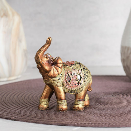 Цена за 2 шт. Статуэтка Слон 15х7х15см / 7122 /уп 2/108/ - Галеонтрейд фото 5