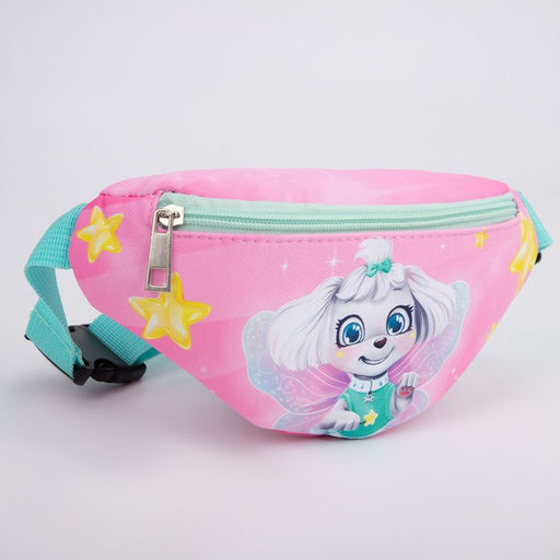 Сумка детская поясная NAZAMOK kids Собака 20 см х 10 см х 6 см  фото 4