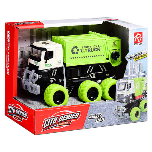 Машина "Мусоровоз" (свет, звук) в коробке