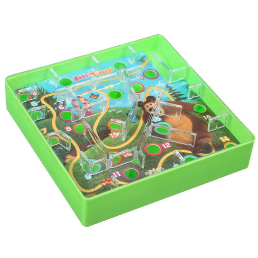 Настольная игра Весёлый лабиринт. Маша и Медведь  фото 2