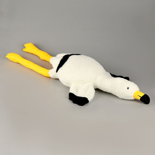 Мягкая игрушка Фламинго, 90 см, белая