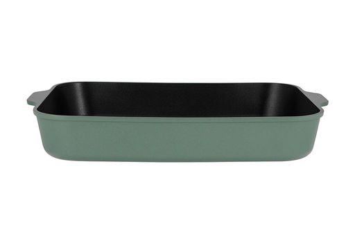 Форма для запекания Agile, зелёная, 34x26x5,5 см, 62980