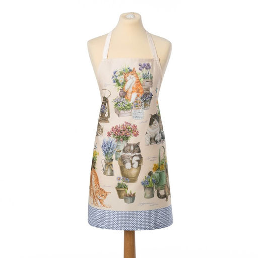 Фартук «Этель. Уютные коты», 60×70 см, 100% хлопок, саржа 190 г/м²