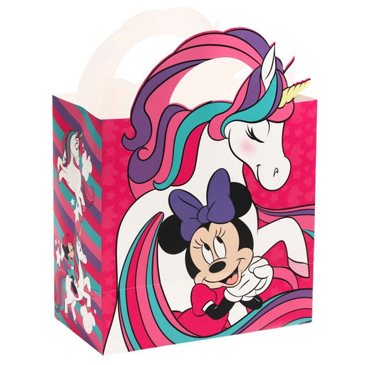 Пакет подарочный с упаковочной бумагой тишью, Единорог, 22?22?12 см, упаковка, Минни Маус - Дарите счастье фото 3
