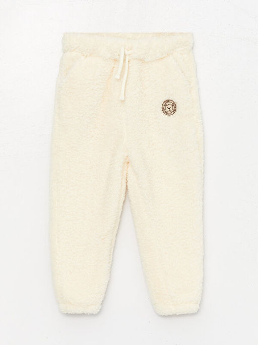 Beli Lastikli Bask?l? Erkek Bebek Pelu? Jogger E?ofman Alt - Waikiki фото 3