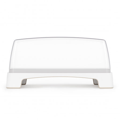 Цена за 2 шт. Масленка "Эстетика" (бело-бежевый) М8741,,